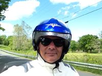 Motorcycle riding on the Blue Ridge Parkway