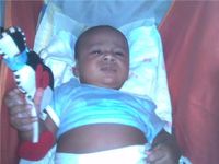 My son the day he was born. He  is 6 now 