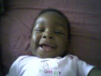 My granddaughter Bre'Anna Kai'lee Alaine Dickerson at 6 mnths old.