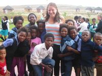 Me and my learners in South Africa!