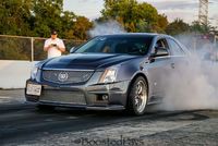 At the drag strip with my 1400 horsepower cadillac cts-v!