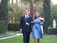 In a friends wedding in Las Vegas