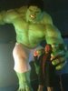 Oh no ! My first trip to New York, and I'm captured by The Hulk !  I'm at Madame Tussauds wax museum, I had a blast in the Big Apple, I plan on going back.