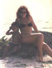 Throwback to the mid 80's....Day at the beach with my oldest in Guam.  Ok, been a hot minute...lol...just a bit more of me to luv now.