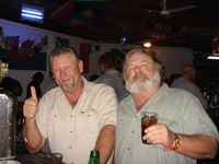 Me on the right in the Bush Bar