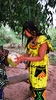 Nov.  2019 eating / drnking coconuts in Benin