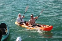 Kayaking in the Keys with dad.