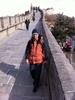 At the Great Wall of China, Jan. 2011.