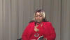 Aura at work on her cable television show in Chicago, Illinois where she talks against sexual assault and domestic violence and poverty! She also has rappers, dancers, poets, actors and private business owners and politicians on her show!