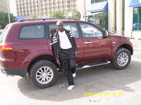 Enjoying my 2010 Pajero Sports SUV ten days after delivery