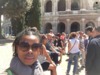 At the Coliseum in Rome, Italy.