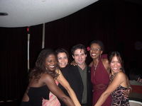 Black dress 
out with the girls