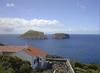 My former residence in Lajes, Terceira Island, Azores Archpeligo, Portugal looking out over what is known as 'Split Rock' 