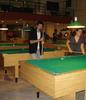 playing pool...