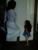 me and my god-daughter....aint she cute