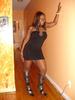 sexy black dress