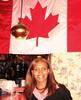 At a pub that had a CDN flag..Had to get a pic..they love us..they really love us! Ha! (:- We're good people..(:-