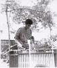 Me with my band: The Latin-Jazz Quintet, performing at the Grand Ave. (Brooklyn) out-door concerts, back in 1979.