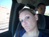 on the way to vegas!!!! woo-hoo! btw thats my brother in the back... it was his 21st b-day... he is a twin...