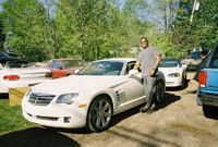 Me standing next to the crossfire.