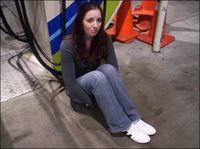 this is me sitting on the ground at a petrol station. not entirely sure why but we thought it was funny / pathetic at the time.