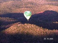 my first hot air balloon in Sedona, AZ