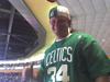 Me at Celtics playoff game Game 5 vs the Pistons