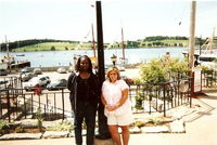 My best friend and I in Lunenburg.