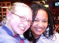 yeah, i'm the black one, but she's got negro tendencies
