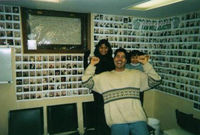 Me jumping around the office.